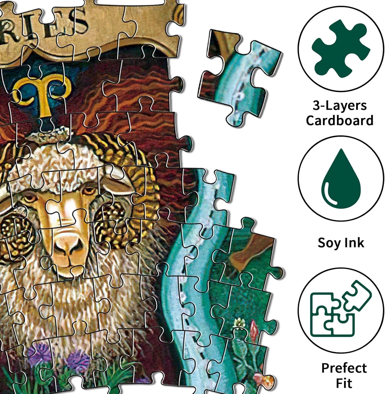 پازل های XWFXZRO برای بزرگسالان 1000 تکه، پازل اره منبت کاری اره مویی 1000 تکه برای بزرگسالان، اسباب بازی های بازی پازل کودکان، هدیه فال زودیاک 68 در 68 سانتی متر پازل های XWFXZRO برای بزرگسالان 1000 تکه، پازل اره منبت کاری اره مویی 1000 تکه برای بزرگسالان، اسباب بازی های بازی پازل کودکان، هدیه فال زودیاک 68 در 68 سانتی متر