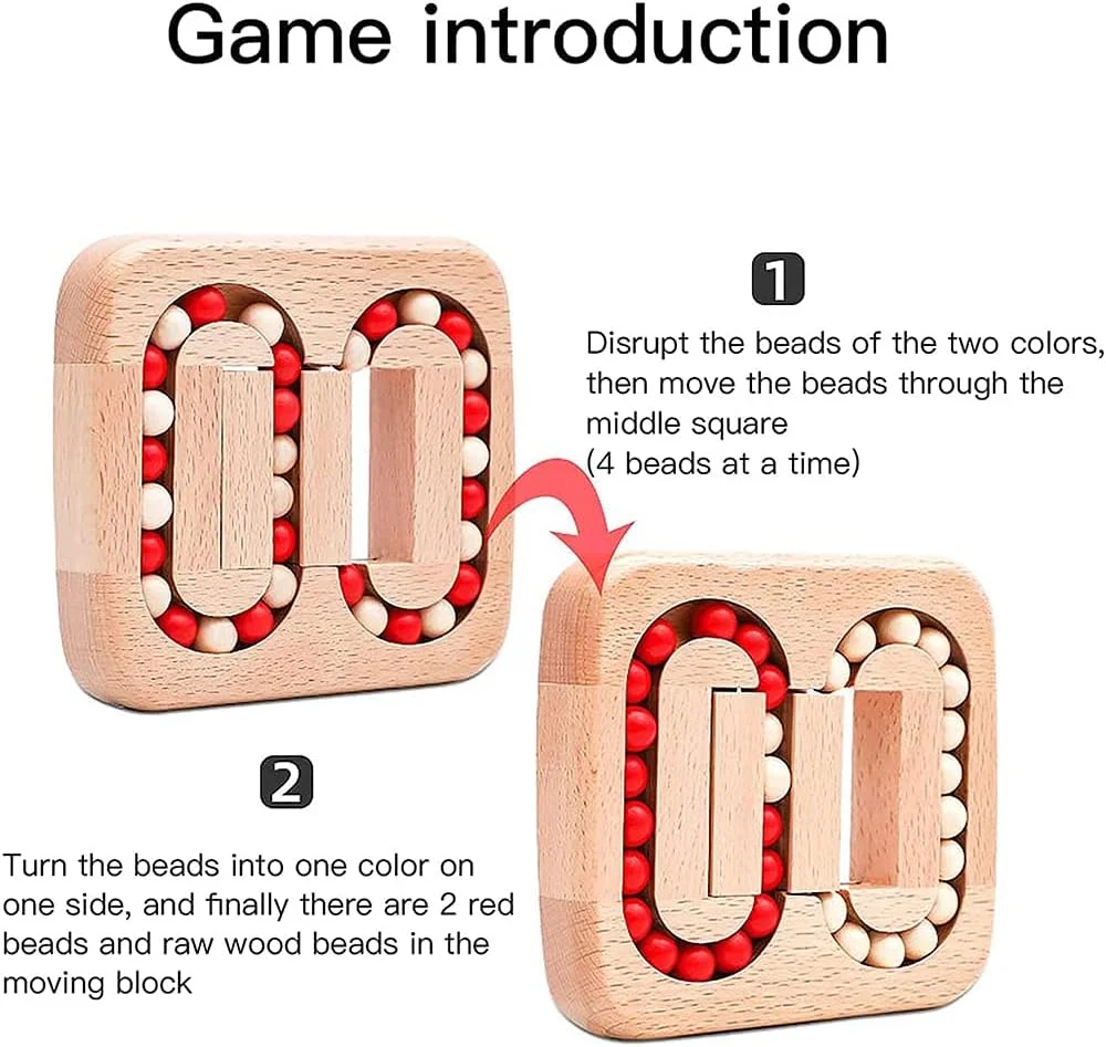 پازل قفل هزارتوی توپ چوبی UBANT، اسباب بازی فکری پازل IQ / اسباب بازی بازی قفل Kongming چوبی برای بزرگسالان و کودکان پازل قفل هزارتوی توپ چوبی UBANT، اسباب بازی فکری پازل IQ / اسباب بازی بازی قفل Kongming چوبی برای بزرگسالان و کودکان