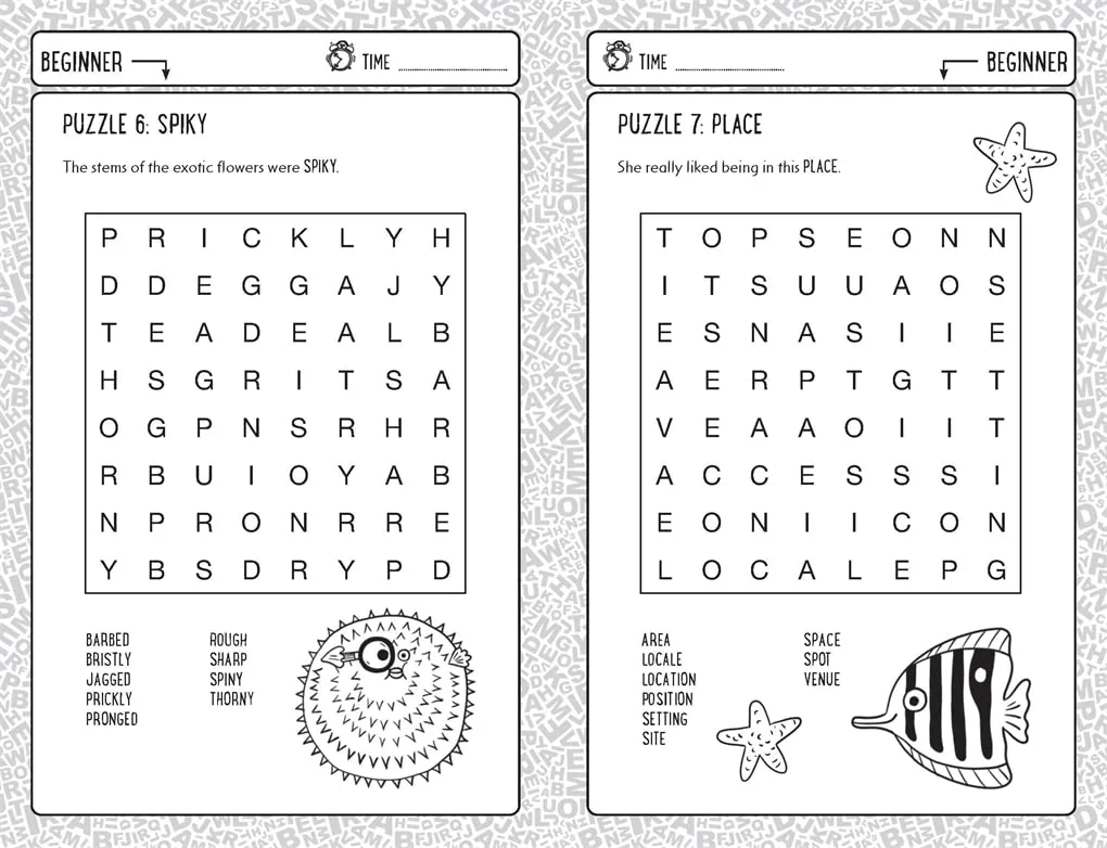 جستجوهای واژگان برای کودکان باهوش®: بیش از 140 پازل برای تقویت قدرت کلامی شما جستجوهای واژگان برای کودکان باهوش®: بیش از 140 پازل برای تقویت قدرت کلامی شما