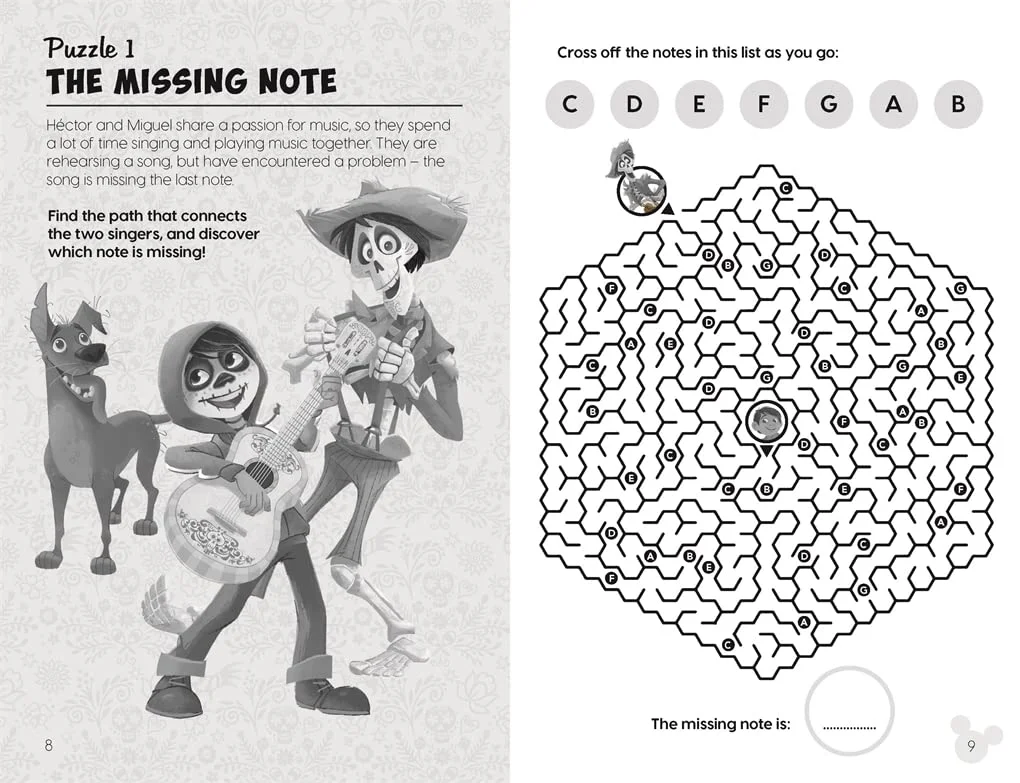 بازی های فکری دیزنی استودیو پرس: پازل های سرگرم کننده برای ذهن های درخشان بازی های فکری دیزنی استودیو پرس: پازل های سرگرم کننده برای ذهن های درخشان