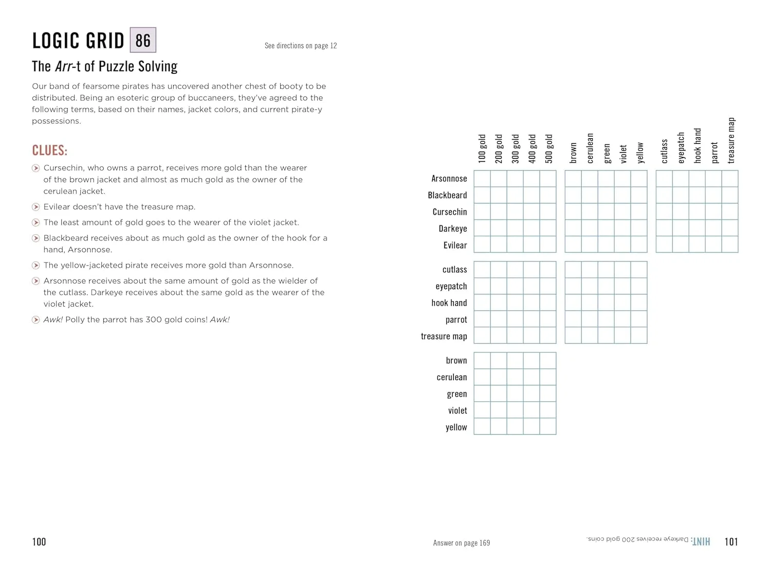 معماهای منطقی دشوار برای بزرگسالان: بیش از ۱۳۰ معمای چالش برانگیز برای به چالش کشیدن مغز شما معماهای منطقی دشوار برای بزرگسالان: بیش از ۱۳۰ معمای چالش برانگیز برای به چالش کشیدن مغز شما