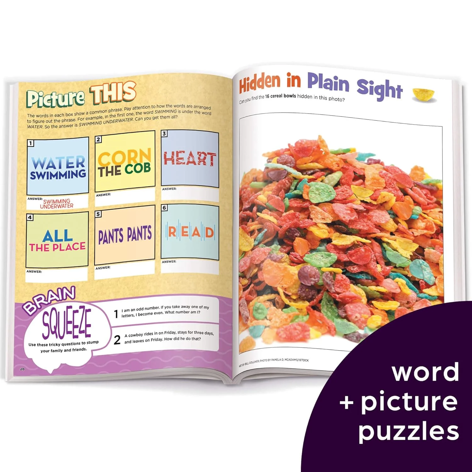 چالش نهایی پازل: 125+ بازی فکری برای کودکان، مارپیچ ها، معماهای فکری، جستجوی کلمات، جدول کلمات متقاطع، سودوکو، پازل های منطقی و موارد دیگر، کتاب فعالیت کودکان