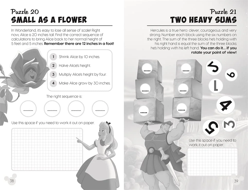 بازی های فکری دیزنی استودیو پرس: پازل های سرگرم کننده برای ذهن های درخشان بازی های فکری دیزنی استودیو پرس: پازل های سرگرم کننده برای ذهن های درخشان