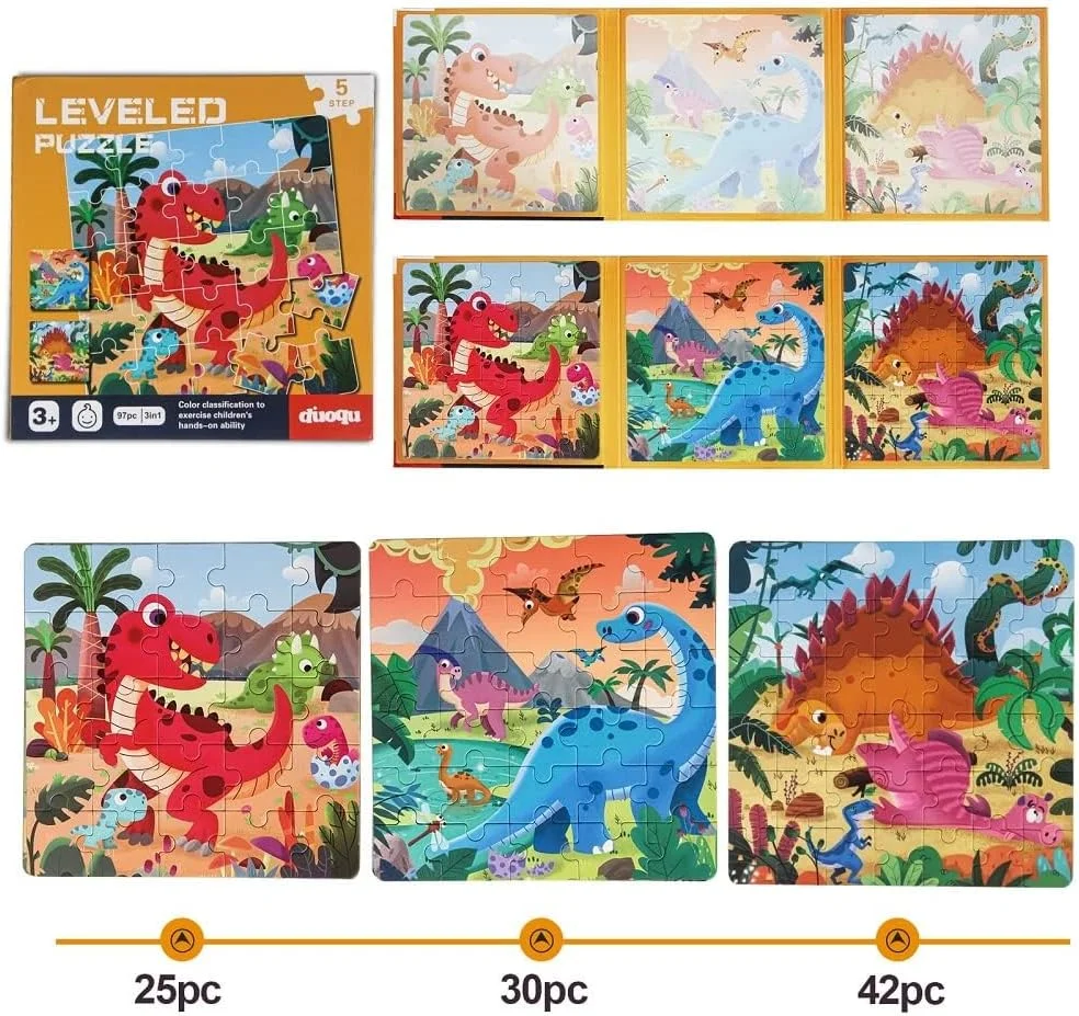 پازل های مغناطیسی TERRIFI برای کودکان 3 تا 7 سال، اسباب بازی های پازل مسافرتی مغناطیسی با تم دایناسور، 3 سبک اسباب بازی پازل چوبی دایناسور، بازی های مسافرتی و اسباب بازی های مسافرتی، برای پسران و دختران پازل های مغناطیسی TERRIFI برای کودکان 3 تا 7 سال، اسباب بازی های پازل مسافرتی مغناطیسی با تم دایناسور، 3 سبک اسباب بازی پازل چوبی دایناسور، بازی های مسافرتی و اسباب بازی های مسافرتی، برای پسران و دختران