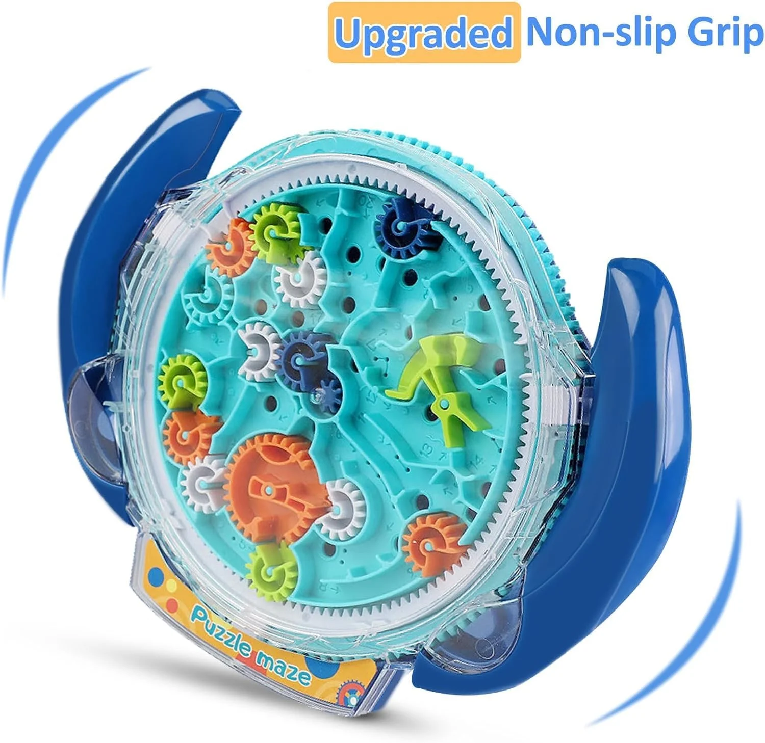 بازی های فکری و پازلی برای کودکان، توپ سه بعدی هزارتوی جاذبه برای کودکان 3-8 ساله، بازی پازل فکری هزارتو با کنترل دنده، چالش های مهارت های حرکتی ظریف، اسباب بازی های پازلی هدیه برای کودکان و نوجوانان، بازی های سخت