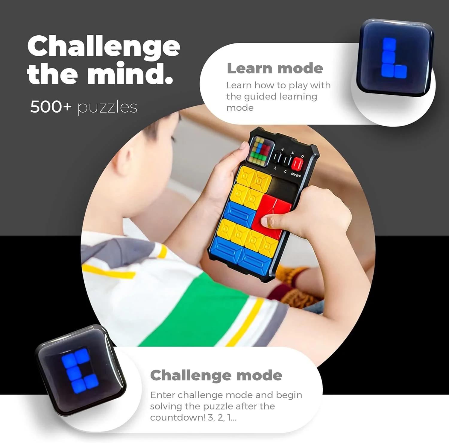 بازی پازل سر خوردنی فوق العاده، بیش از 500 مرحله چالش برانگیز، اسباب بازی های آموزشی STEM برای کودکان، پازل فکری آموزشی برای کودکان و نوجوانان، هدیه برای پسران و دختران بازی پازل سر خوردنی فوق العاده، بیش از 500 مرحله چالش برانگیز، اسباب بازی های آموزشی STEM برای کودکان، پازل فکری آموزشی برای کودکان و نوجوانان، هدیه برای پسران و دختران