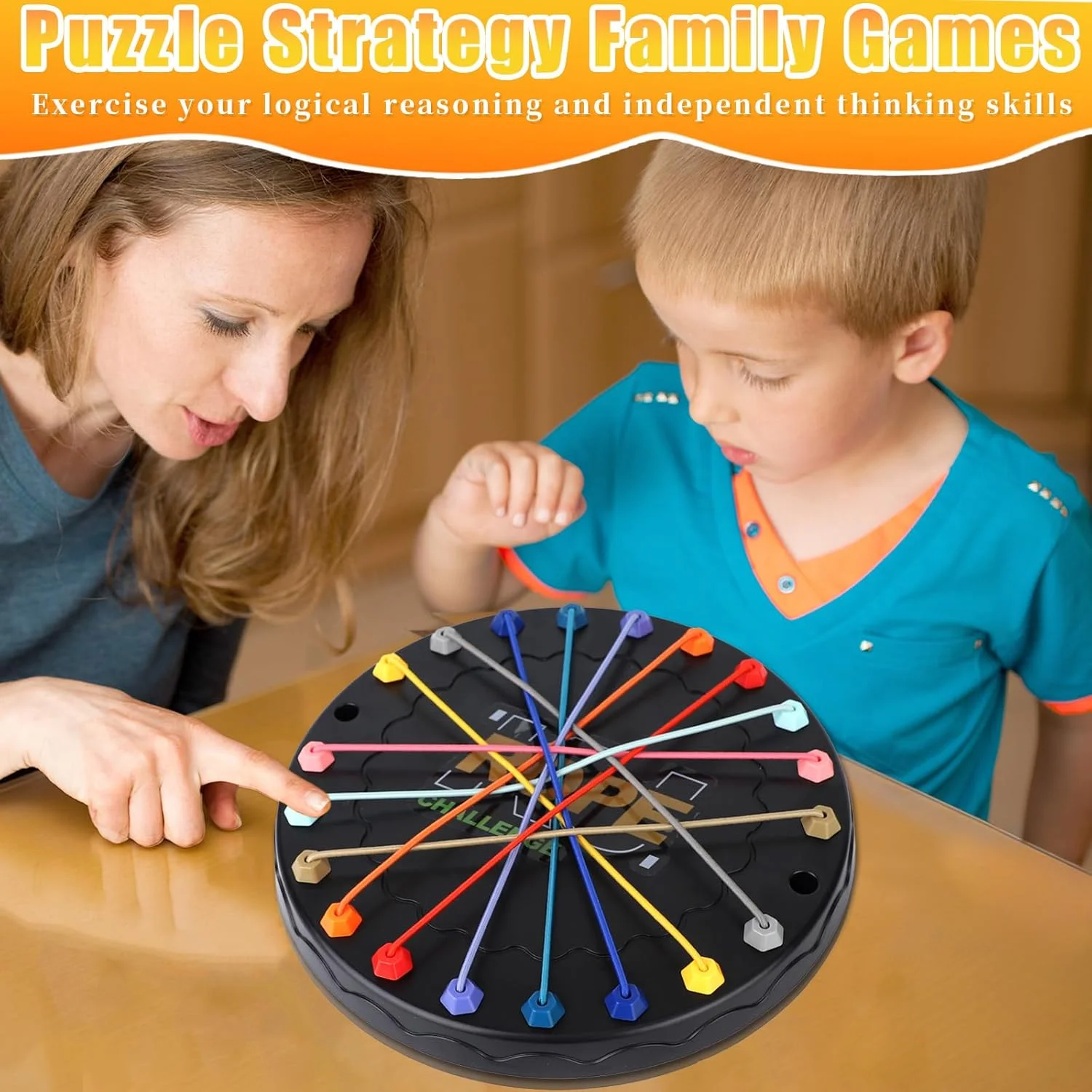 پازل مرتب سازی طناب دیسکی، بازی فکری طناب، بازی تخته ای استراتژی گره های منطقی، اسباب بازی رومیزی بازکردنی، بازی پازل بازکردن طناب چالش برانگیز آموزش مغز تعاملی برای کودکان و بزرگسالان (بزرگ) پازل مرتب سازی طناب دیسکی، بازی فکری طناب، بازی تخته ای استراتژی گره های منطقی، اسباب بازی رومیزی بازکردنی، بازی پازل بازکردن طناب چالش برانگیز آموزش مغز تعاملی برای کودکان و بزرگسالان (بزرگ)