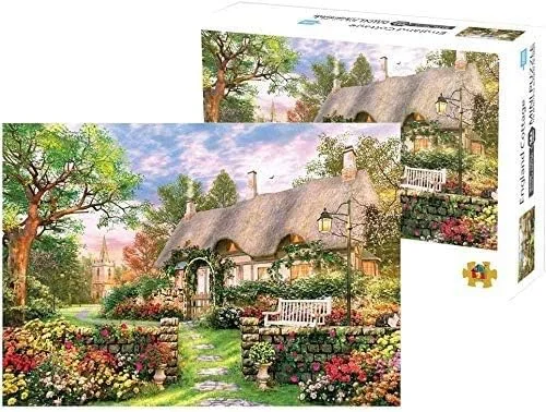 پازل 1000 تکه کلبه انگلیسی Shayee، بازی فکری سرگرم کننده برای کودکان و بزرگسالان پازل 1000 تکه کلبه انگلیسی Shayee، بازی فکری سرگرم کننده برای کودکان و بزرگسالان