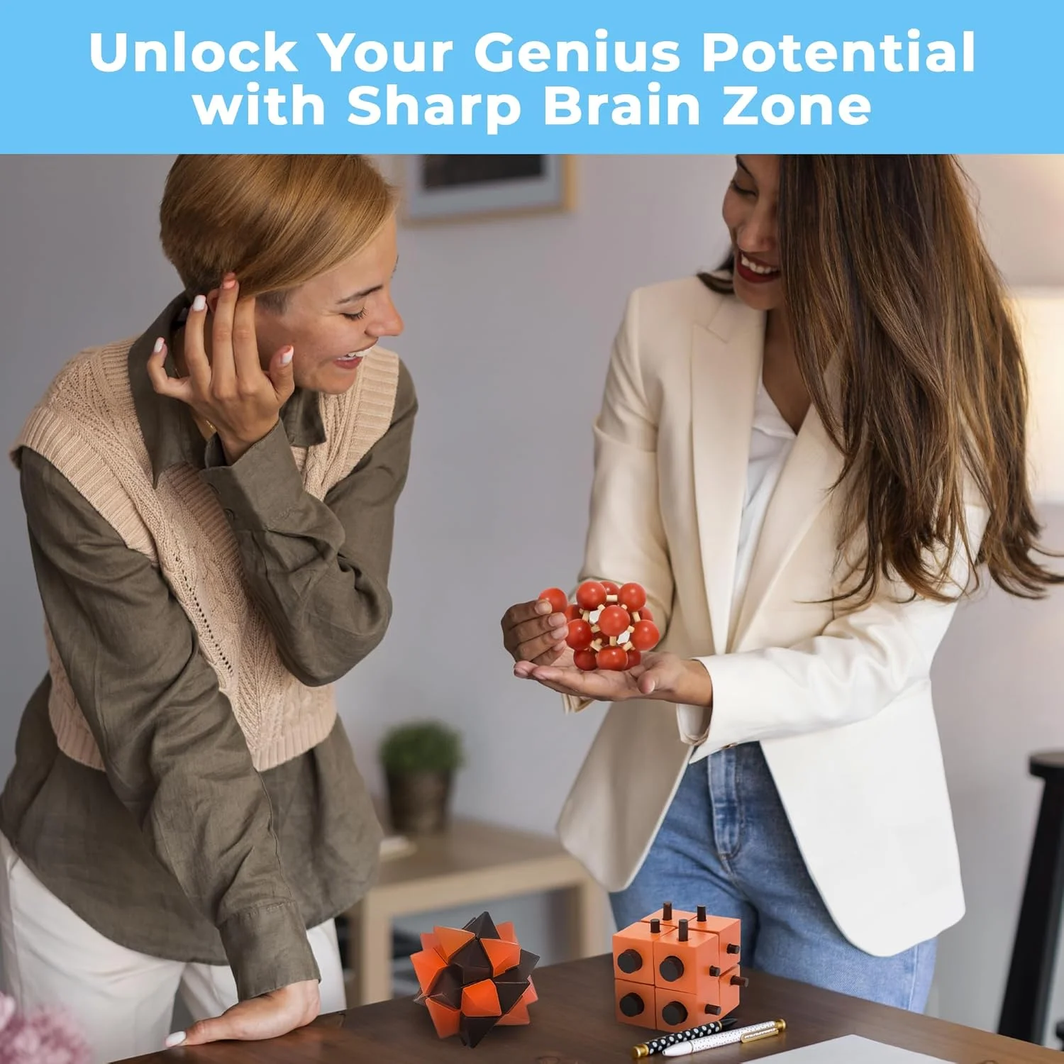 مجموعه 3 عددی پازل های چوبی تیزهوشان شارپ برین زون - پازل های سه بعدی برای نوجوانان و بزرگسالان - بازی های پازل چوبی تیزهوشان برای هدیه مهمانی خانوادگی - بازی برای کودکان مجموعه 3 عددی پازل های چوبی تیزهوشان شارپ برین زون - پازل های سه بعدی برای نوجوانان و بزرگسالان - بازی های پازل چوبی تیزهوشان برای هدیه مهمانی خانوادگی - بازی برای کودکان