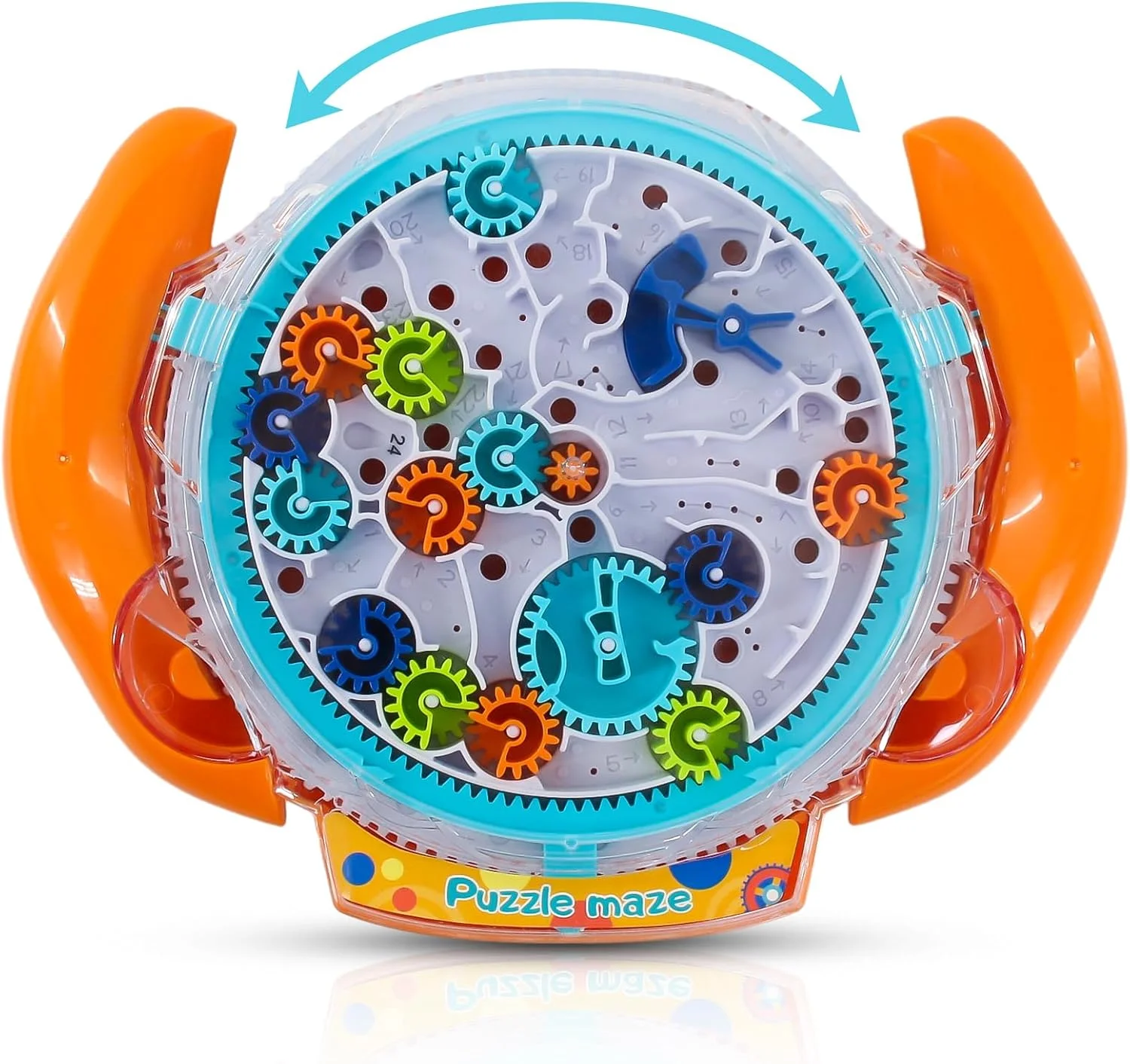 پازل های فکری برای کودکان 3-8 سال، پازل سه بعدی مارپیچ برای کودکان، بازی فکری توپ جاذبه، اسباب بازی پازل توپ مارپیچ هدیه برای کودکان نوجوانان بزرگسالان، چالش سخت. بازی هزارتو مارپیچ مرمری با یک توپ فولادی پازل های فکری برای کودکان 3-8 سال، پازل سه بعدی مارپیچ برای کودکان، بازی فکری توپ جاذبه، اسباب بازی پازل توپ مارپیچ هدیه برای کودکان نوجوانان بزرگسالان، چالش سخت. بازی هزارتو مارپیچ مرمری با یک توپ فولادی