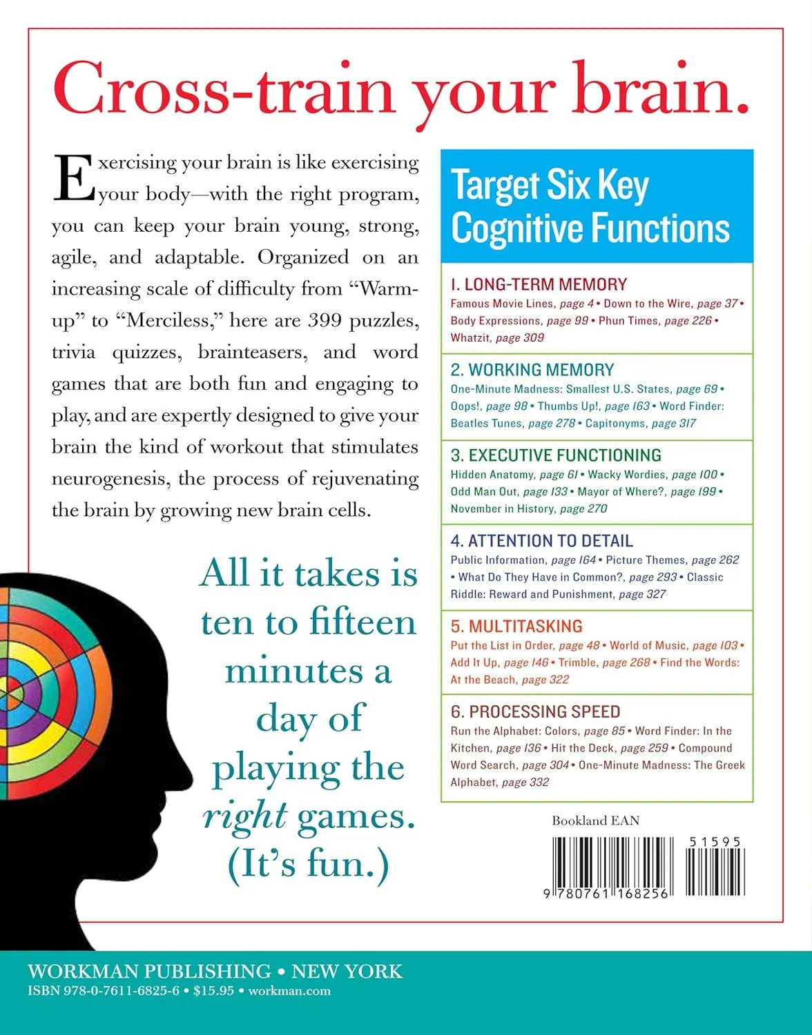 ۳۹۹ بازی، پازل و چالش های اطلاعات عمومی که به طور ویژه برای جوان نگه داشتن مغز شما طراحی شده اند ۳۹۹ بازی، پازل و چالش های اطلاعات عمومی که به طور ویژه برای جوان نگه داشتن مغز شما طراحی شده اند