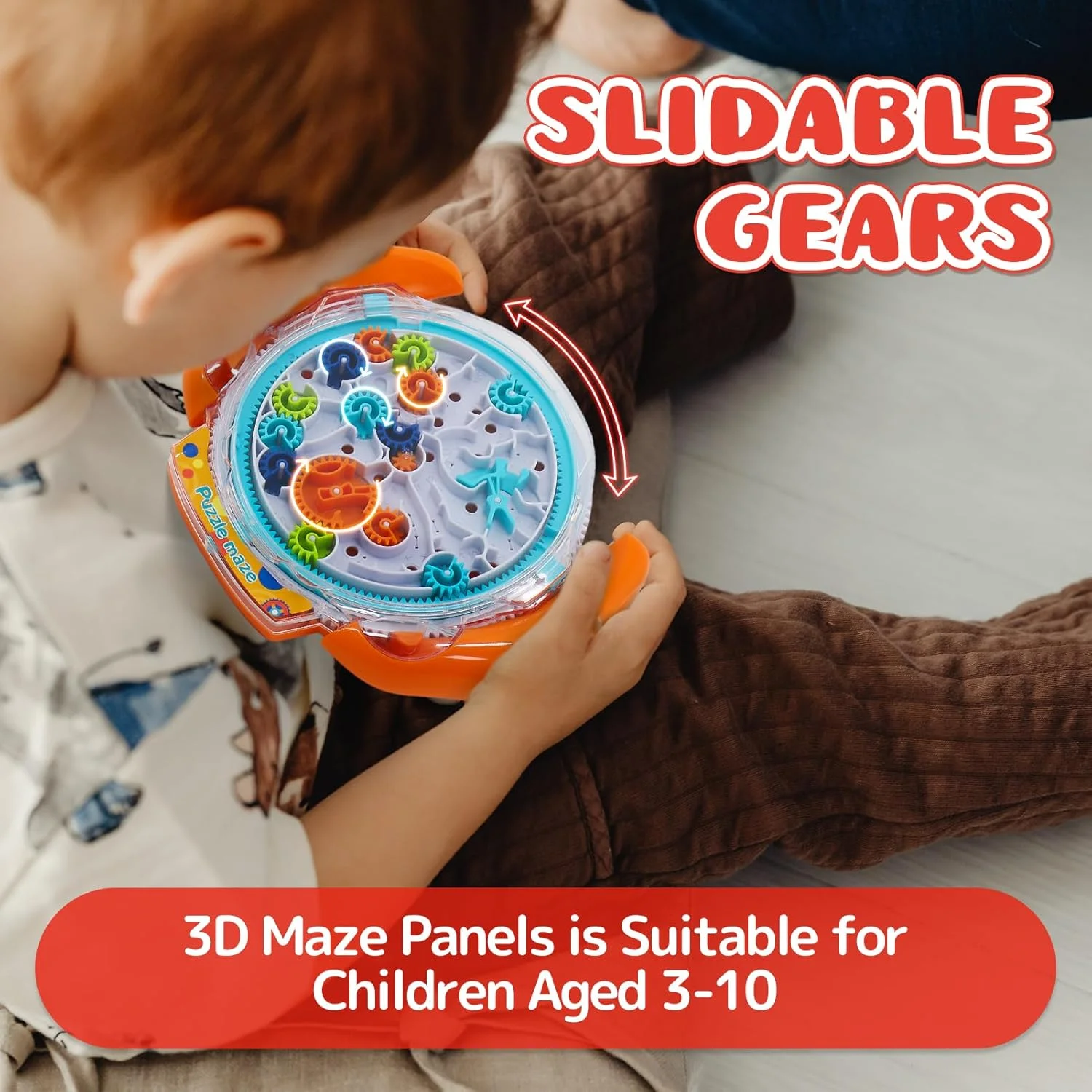 پازل های فکری برای کودکان 3-8 سال، پازل سه بعدی مارپیچ برای کودکان، بازی فکری توپ جاذبه، اسباب بازی پازل توپ مارپیچ هدیه برای کودکان نوجوانان بزرگسالان، چالش سخت. بازی هزارتو مارپیچ مرمری با یک توپ فولادی پازل های فکری برای کودکان 3-8 سال، پازل سه بعدی مارپیچ برای کودکان، بازی فکری توپ جاذبه، اسباب بازی پازل توپ مارپیچ هدیه برای کودکان نوجوانان بزرگسالان، چالش سخت. بازی هزارتو مارپیچ مرمری با یک توپ فولادی