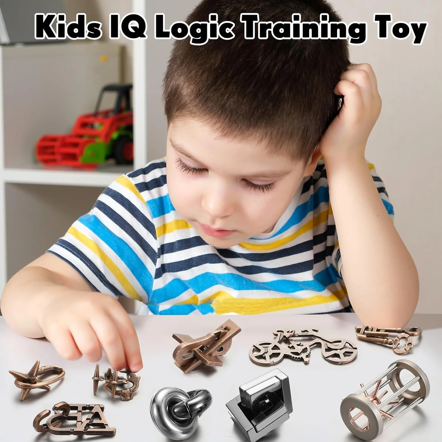 9 تکه پازل فلزی، پازل های فکری فولادی، پازل فلزی سه بعدی برای بزرگسالان، پازل درهم تنیده باز کردنی، بازی پازل فکری بزرگسالان، اسباب بازی های پازل آموزشی IQ، اسباب بازی هوشمند (سبک نفیس) 9 تکه پازل فلزی، پازل های فکری فولادی، پازل فلزی سه بعدی برای بزرگسالان، پازل درهم تنیده باز کردنی، بازی پازل فکری بزرگسالان، اسباب بازی های پازل آموزشی IQ، اسباب بازی هوشمند (سبک نفیس)