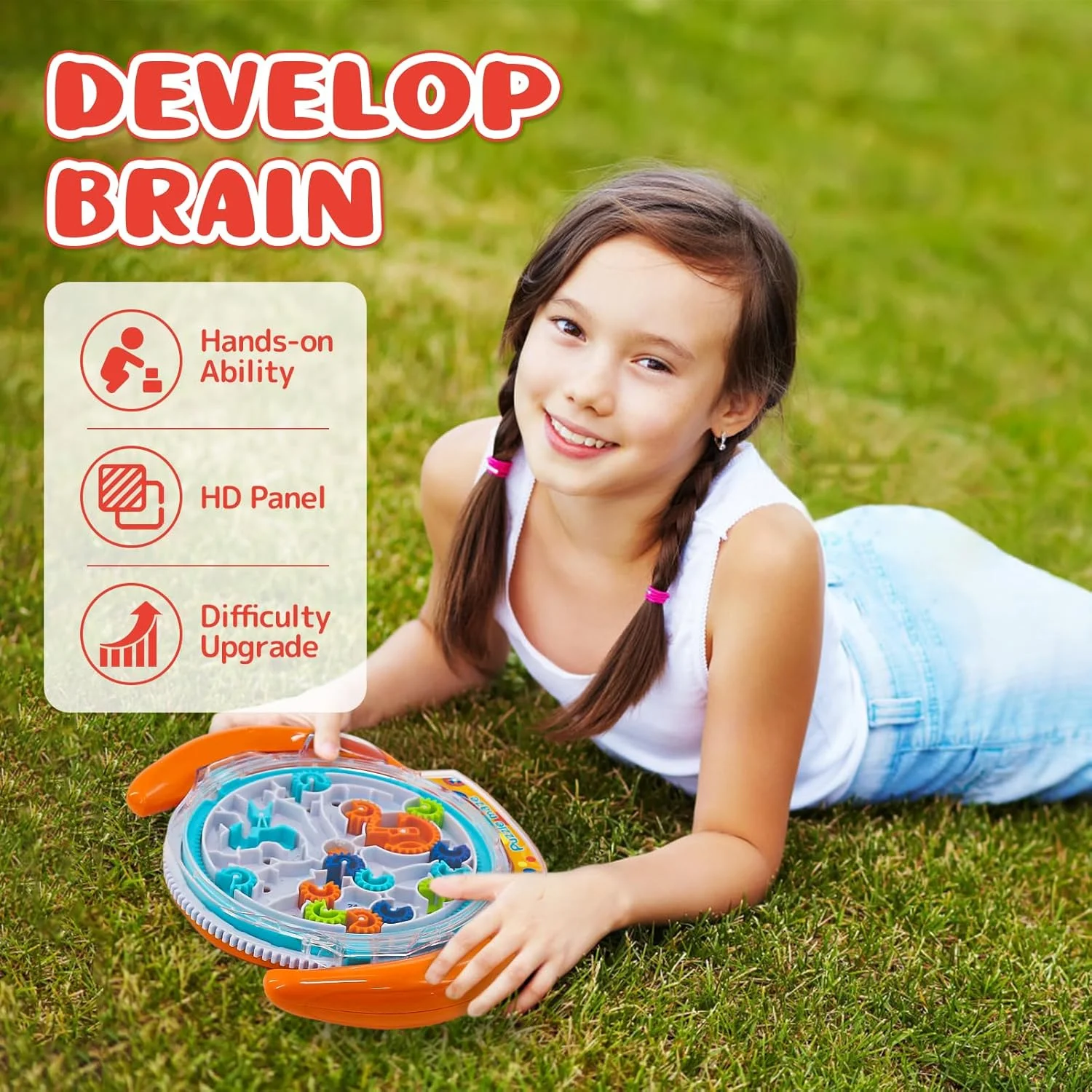 پازل های فکری برای کودکان 3-8 سال، پازل سه بعدی مارپیچ برای کودکان، بازی فکری توپ جاذبه، اسباب بازی پازل توپ مارپیچ هدیه برای کودکان نوجوانان بزرگسالان، چالش سخت. بازی هزارتو مارپیچ مرمری با یک توپ فولادی پازل های فکری برای کودکان 3-8 سال، پازل سه بعدی مارپیچ برای کودکان، بازی فکری توپ جاذبه، اسباب بازی پازل توپ مارپیچ هدیه برای کودکان نوجوانان بزرگسالان، چالش سخت. بازی هزارتو مارپیچ مرمری با یک توپ فولادی