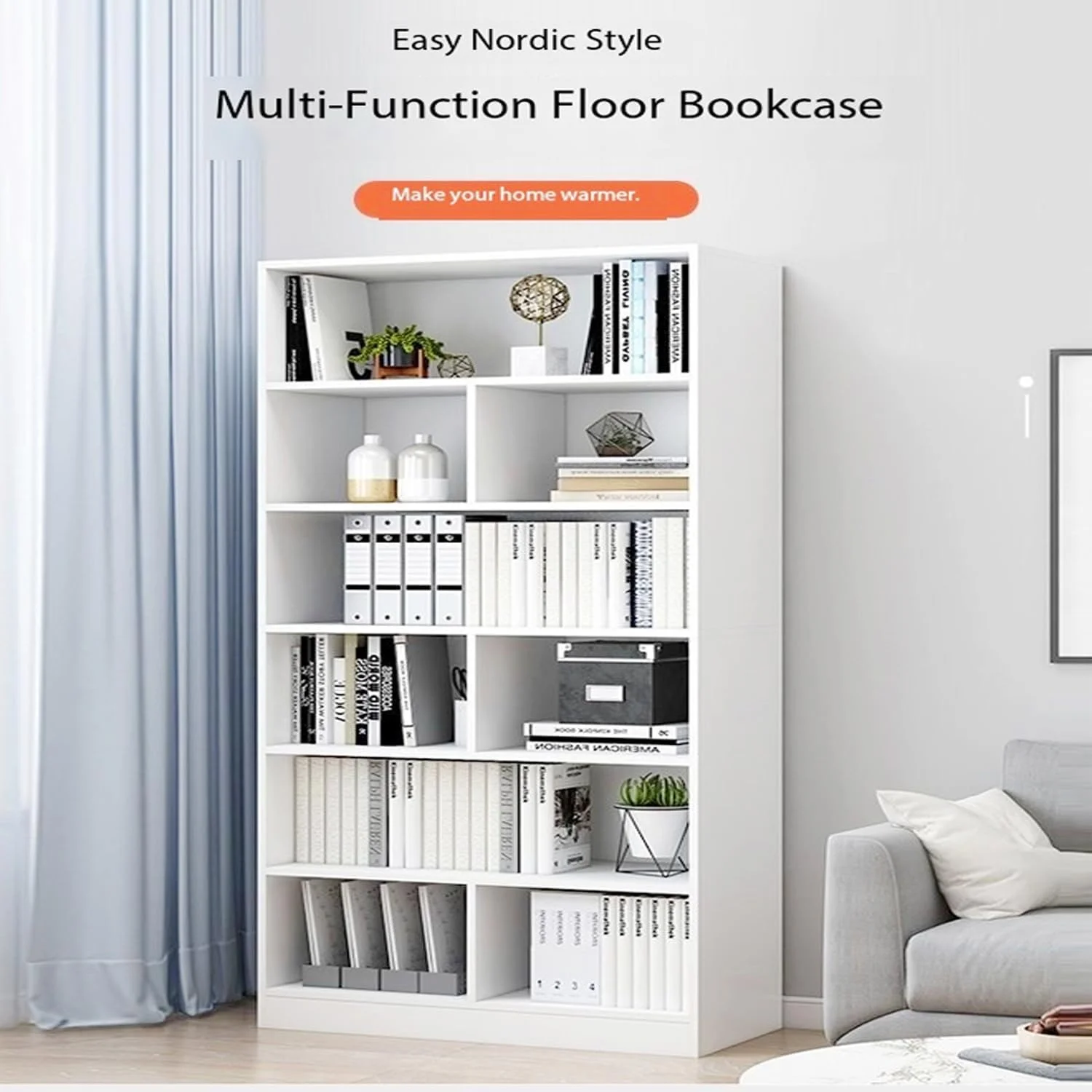 قفسه کتاب و کابینت چند منظوره مدرن Kutis با ظرفیت بالا و صرفه جویی در فضا، مناسب برای نگهداری و نمایش، ابعاد 60x24x180 سانتی متر قفسه کتاب و کابینت چند منظوره مدرن Kutis با ظرفیت بالا و صرفه جویی در فضا، مناسب برای نگهداری و نمایش، ابعاد 60x24x180 سانتی متر