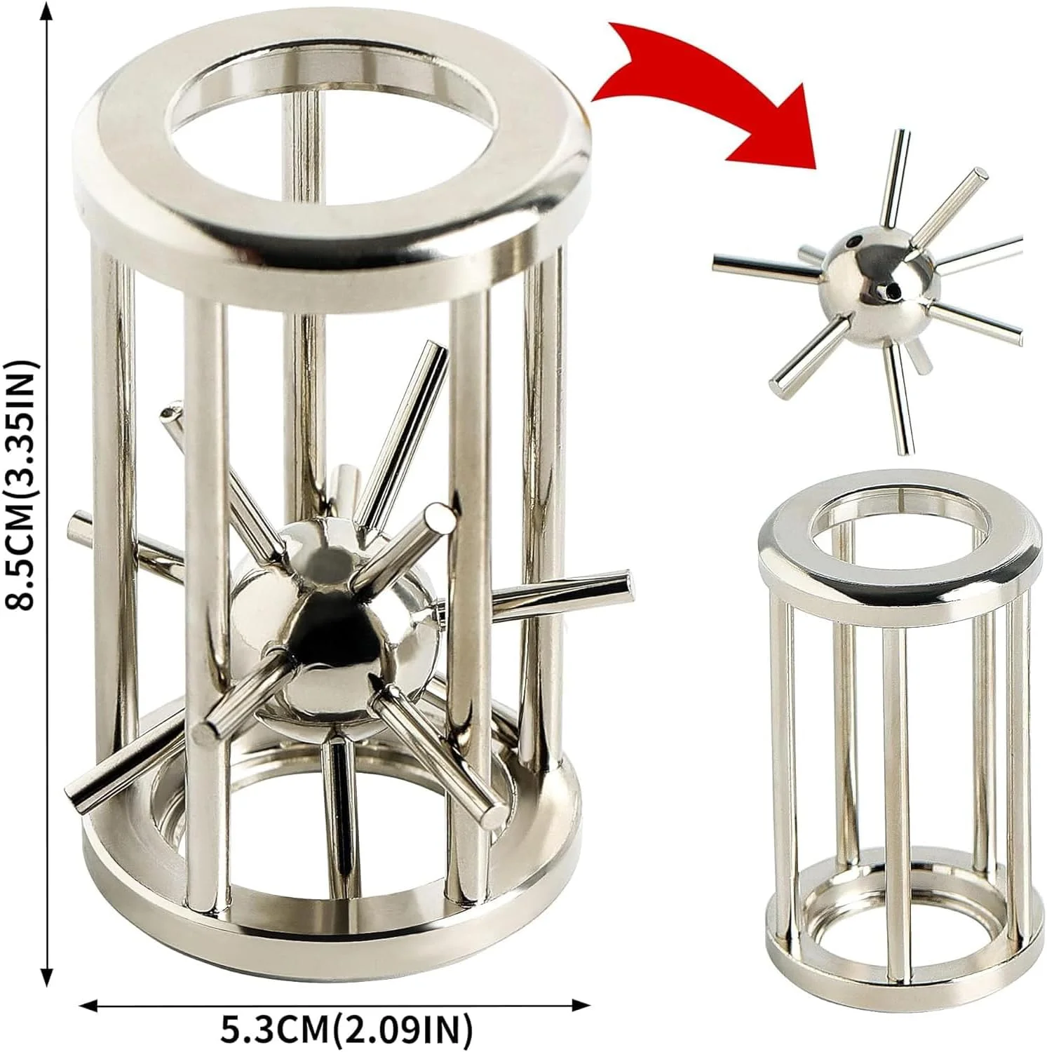 مجموعه 3 عددی پازل فکری فلزی – پازل های درهم تنیده آلیاژی برای بزرگسالان، تست هوش و منطق، بازی های فکری جداسازی برای مدرسه و دفتر مجموعه 3 عددی پازل فکری فلزی – پازل های درهم تنیده آلیاژی برای بزرگسالان، تست هوش و منطق، بازی های فکری جداسازی برای مدرسه و دفتر