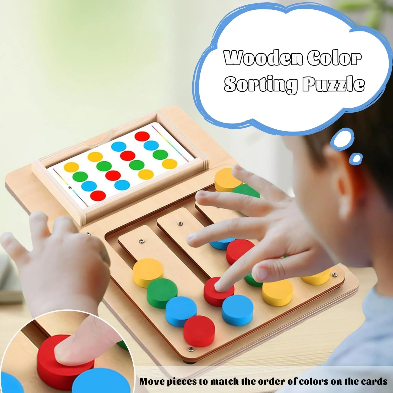 اسباب بازی پازل تطبیق رنگ Masroo، بازی فکری مونته سوری برای کودکان 3، 4، 5، 6، 7 ساله، اسباب بازی های سفر جاده ای برای پسران و دختران، بازی های دستی برای مسافرت، هدیه ای ایده آل برای کریسمس و تولد اسباب بازی پازل تطبیق رنگ Masroo، بازی فکری مونته سوری برای کودکان 3، 4، 5، 6، 7 ساله، اسباب بازی های سفر جاده ای برای پسران و دختران، بازی های دستی برای مسافرت، هدیه ای ایده آل برای کریسمس و تولد