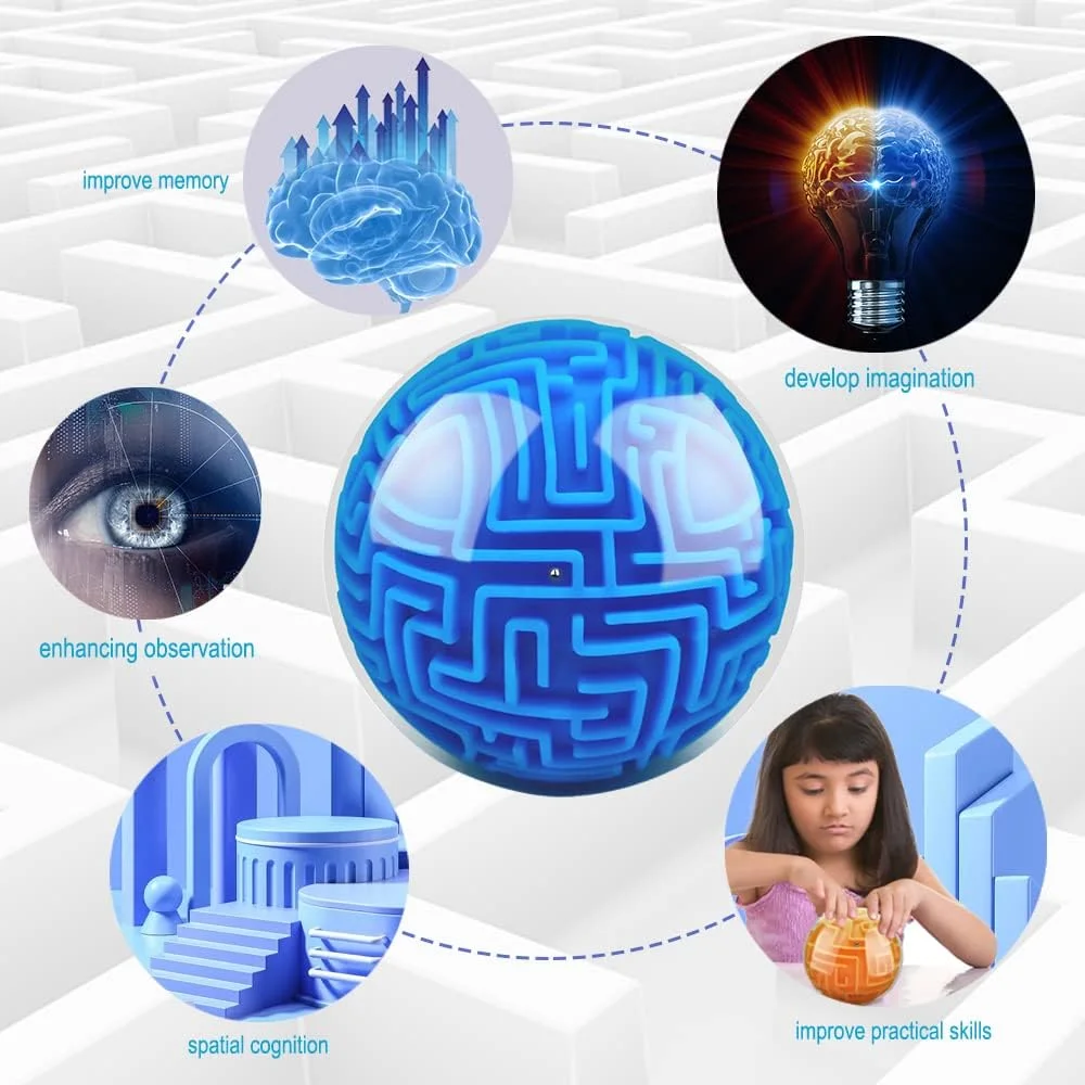 اسباب بازی پازل توپی مارپیچ سه بعدی حافظه گرانشی Masroo Amaze - هدیه ای برای کودکان و بزرگسالان، بازی چالش برانگیز فکری اسباب بازی پازل توپی مارپیچ سه بعدی حافظه گرانشی Masroo Amaze - هدیه ای برای کودکان و بزرگسالان، بازی چالش برانگیز فکری