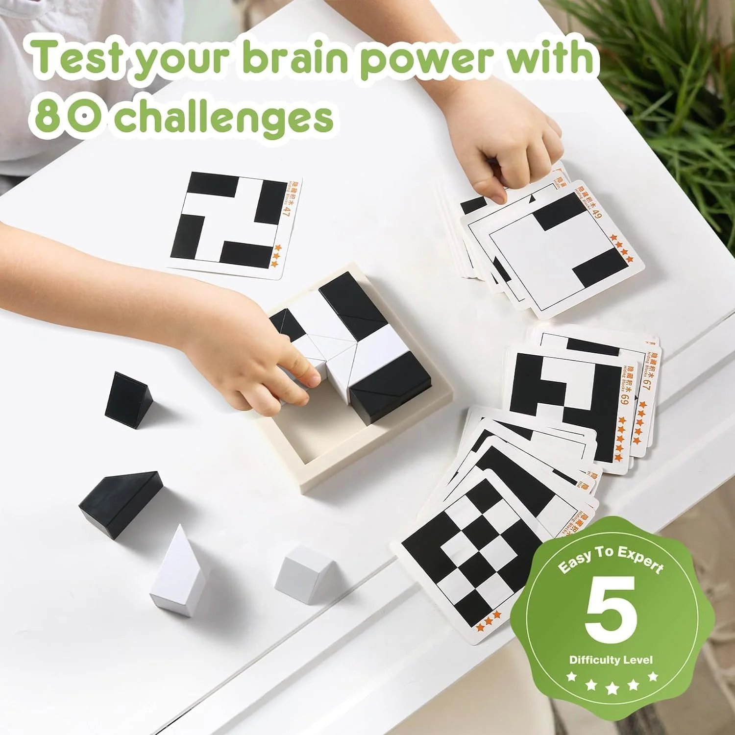 پازل بلوک ملاله، پازل مکعب چوبی با سینی ذخیره سازی، اسباب بازی پازل بلوک ساختمانی پنهان چوبی، بازی پازل سه بعدی بلوک فکری، پازل بلوک سیاه و سفید آموزش زودهنگام برای کودکان 4 سال به بالا پازل بلوک ملاله، پازل مکعب چوبی با سینی ذخیره سازی، اسباب بازی پازل بلوک ساختمانی پنهان چوبی، بازی پازل سه بعدی بلوک فکری، پازل بلوک سیاه و سفید آموزش زودهنگام برای کودکان 4 سال به بالا