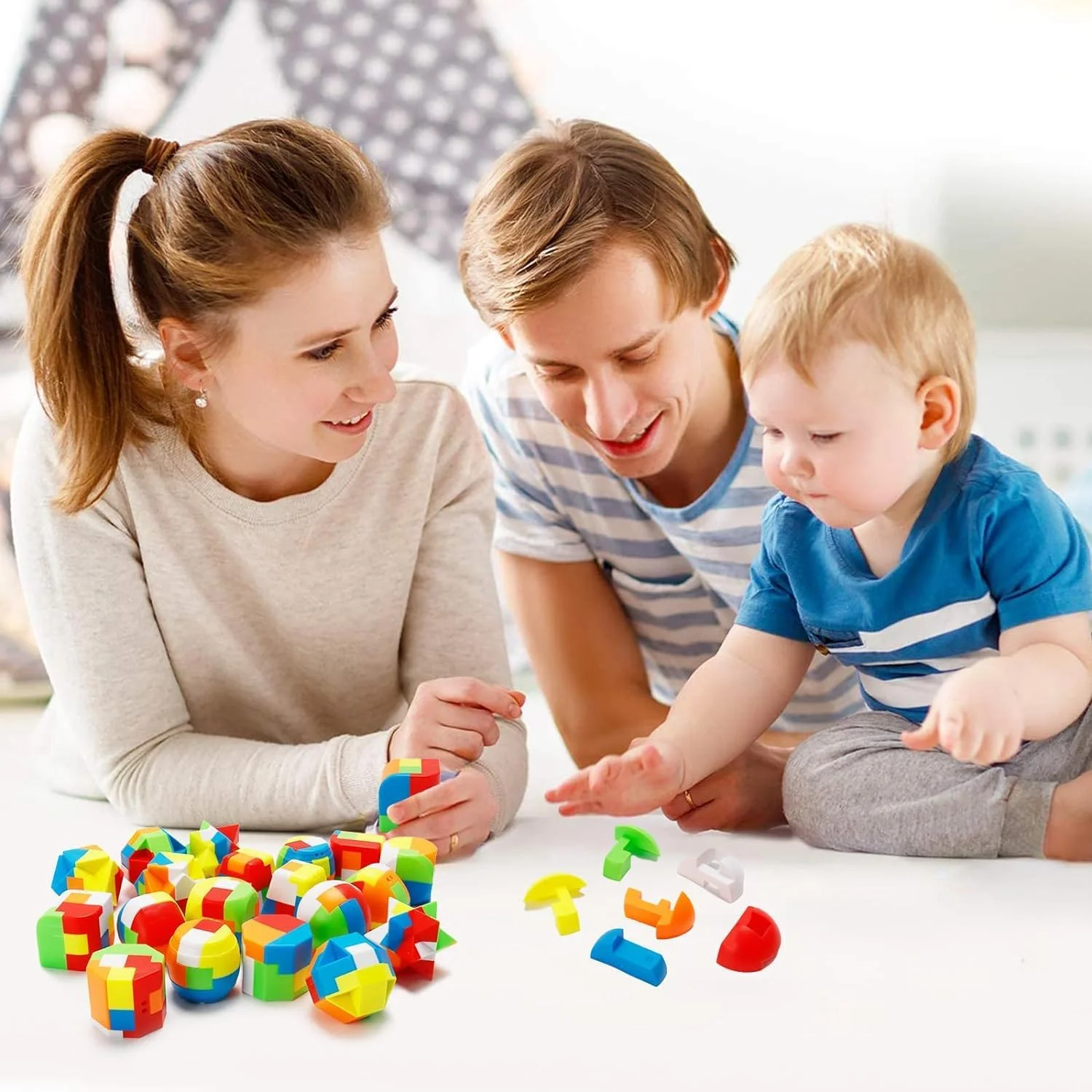 پازل های فکری کره ای نالاکال برای کودکان، پازل های فکری سه بعدی پلاستیکی، پازل های بازی فکری زنجیره ای برای دختران پسر، هدیه مهمانی بازی چالش، تازگی و خلاقیت