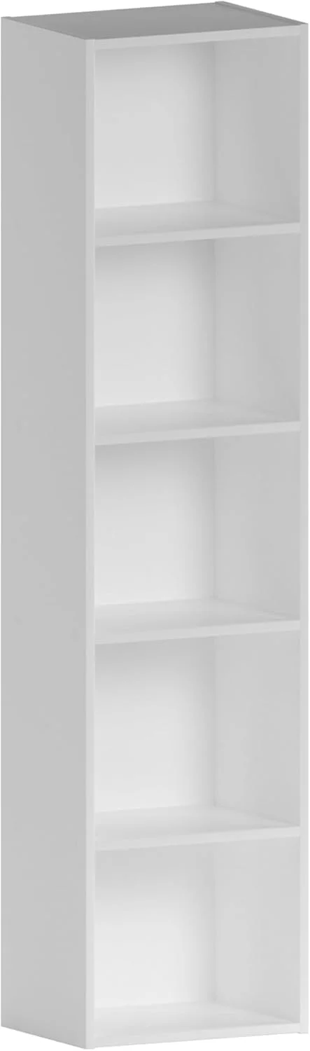 کتابخانه مکعبی 5 طبقه آکسفورد Vida Designs، قفسه بندی چوبی سفید، واحد ذخیره سازی نمایش مبلمان اتاق نشیمن اداری کتابخانه مکعبی 5 طبقه آکسفورد Vida Designs، قفسه بندی چوبی سفید، واحد ذخیره سازی نمایش مبلمان اتاق نشیمن اداری