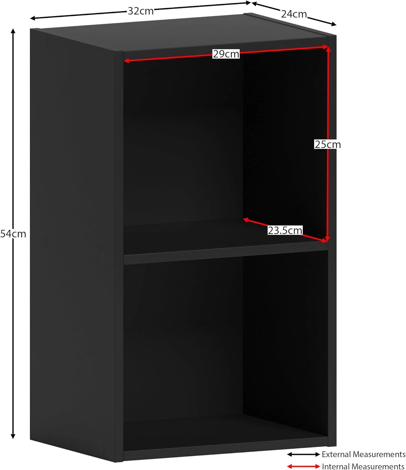 کتابخانه مکعبی 2 طبقه آکسفورد Vida Designs، قفسه بندی چوبی مشکی، واحد ذخیره سازی نمایشگر، مبلمان اتاق نشیمن اداری کتابخانه مکعبی 2 طبقه آکسفورد Vida Designs، قفسه بندی چوبی مشکی، واحد ذخیره سازی نمایشگر، مبلمان اتاق نشیمن اداری