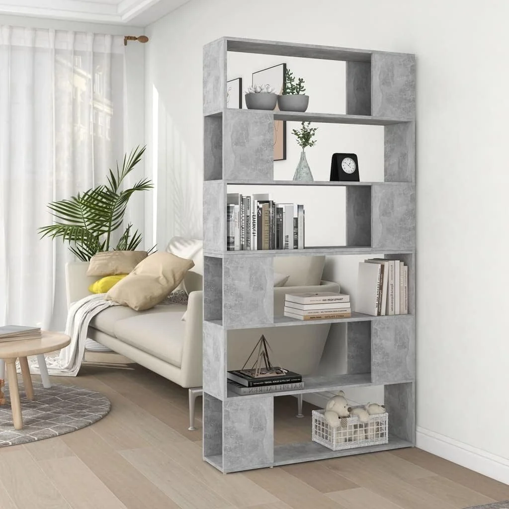 کتابخانه/قفسه جداکننده اتاق ویدا ایکس ال، مناسب منزل، اتاق نشیمن، اداره، قفسه کتاب، پارتیشن حریم خصوصی، قفسه ایستاده، قفسه ذخیره سازی، جداکننده اتاق، خاکستری بتنی کتابخانه/قفسه جداکننده اتاق ویدا ایکس ال، مناسب منزل، اتاق نشیمن، اداره، قفسه کتاب، پارتیشن حریم خصوصی، قفسه ایستاده، قفسه ذخیره سازی، جداکننده اتاق، خاکستری بتنی
