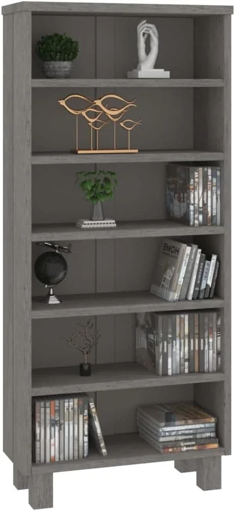 کابینت سی دی ویدا ایکس ال، مناسب منزل و دفتر کار، قفسه نگهداری سی دی و دی وی دی، کتابخانه، واحد ذخیره سازی رسانه ای چوبی، قفسه نمایش، هامار، خاکستری روشن 45x18x100 سانتی متر، چوب کاج جامد کابینت سی دی ویدا ایکس ال، مناسب منزل و دفتر کار، قفسه نگهداری سی دی و دی وی دی، کتابخانه، واحد ذخیره سازی رسانه ای چوبی، قفسه نمایش، هامار، خاکستری روشن 45x18x100 سانتی متر، چوب کاج جامد