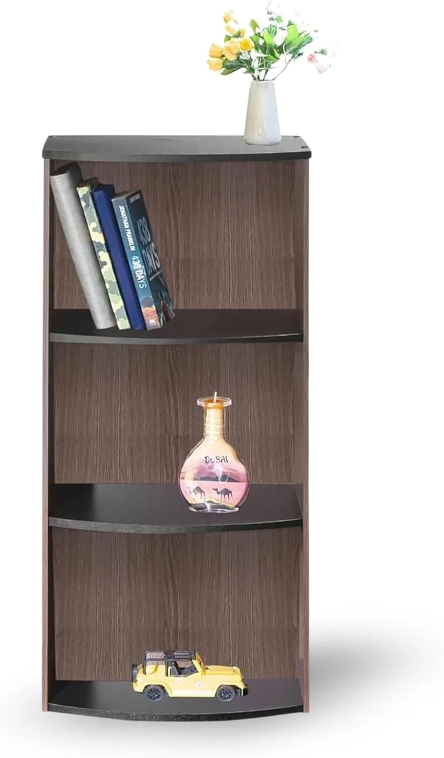 قفسه کتاب سه طبقه چند رنگ WT-EASYCARE | قفسه کتاب | کتابخانه برای نگهداری و نمایش در خانه و محل کار - (مشکی) قفسه کتاب سه طبقه چند رنگ WT-EASYCARE | قفسه کتاب | کتابخانه برای نگهداری و نمایش در خانه و محل کار - (مشکی)