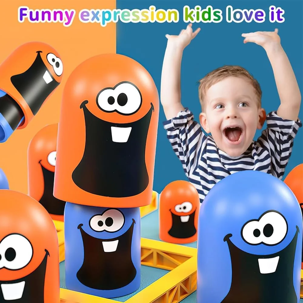 اسباب بازی آموزشی مونته سوری AMERTEER برای کودکان نوپا | بازی تخته ای Gobble | بازی تعاملی تیک تاک تو برای کودکان | پازل STEM سرگرم کننده برای پسران و دختران | هدیه ایده آل برای تولد یا تعطیلات اسباب بازی آموزشی مونته سوری AMERTEER برای کودکان نوپا | بازی تخته ای Gobble | بازی تعاملی تیک تاک تو برای کودکان | پازل STEM سرگرم کننده برای پسران و دختران | هدیه ایده آل برای تولد یا تعطیلات