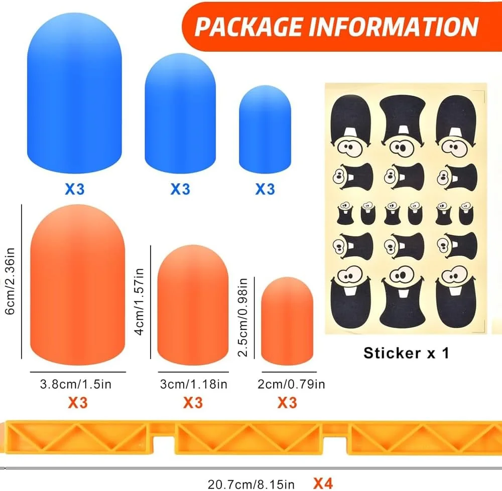 اسباب بازی آموزشی مونته سوری AMERTEER برای کودکان نوپا | بازی تخته ای Gobble | بازی تعاملی تیک تاک تو برای کودکان | پازل STEM سرگرم کننده برای پسران و دختران | هدیه ایده آل برای تولد یا تعطیلات اسباب بازی آموزشی مونته سوری AMERTEER برای کودکان نوپا | بازی تخته ای Gobble | بازی تعاملی تیک تاک تو برای کودکان | پازل STEM سرگرم کننده برای پسران و دختران | هدیه ایده آل برای تولد یا تعطیلات