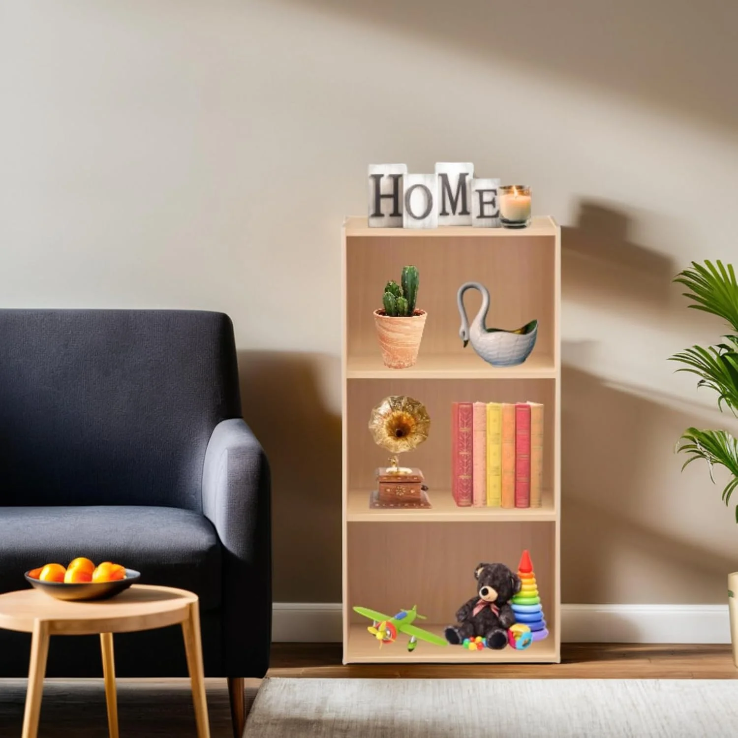 قفسه کتاب 3 طبقه مدولار WT-EASYCARE | قفسه چوبی | قفسه کتاب باز - 29 طول x 40 عرض x 80 ارتفاع سانتی متر (راش) قفسه کتاب 3 طبقه مدولار WT-EASYCARE | قفسه چوبی | قفسه کتاب باز - 29 طول x 40 عرض x 80 ارتفاع سانتی متر (راش)