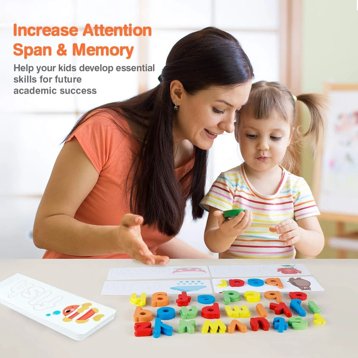 اسباب بازی آموزشی خواندن و املای Coogam، فلش کارت های الفبای چوبی، بازی تطبیق کلمات دیداری، مجموعه ابزار آموزشی پیش دبستانی تشخیص حروف ABC برای دختران و پسران 3، 4 و 5 ساله اسباب بازی آموزشی خواندن و املای Coogam، فلش کارت های الفبای چوبی، بازی تطبیق کلمات دیداری، مجموعه ابزار آموزشی پیش دبستانی تشخیص حروف ABC برای دختران و پسران 3، 4 و 5 ساله