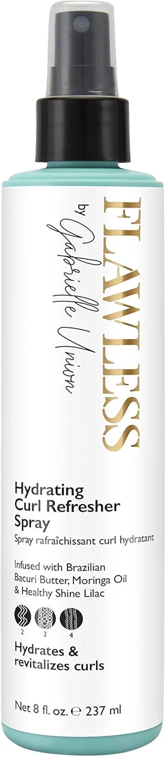 اسپری طراوت بخش و آبرسان مو فِلاولِس بای گابریِل یونیون، مخصوص موهای فر و مجعد، 236 میلی لیتر