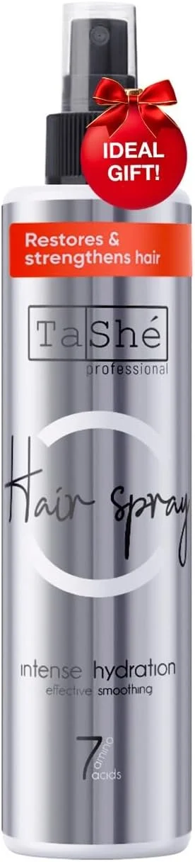 اسپری مو حجاب ۲۵۰ میلی لیتر | غیر چرب و ضد تعریق | اسپری آبرسان و مرطوب کننده مو برای موهای پوشیده | مراقبت از مو زیر حجاب | تاشه پروفشنال