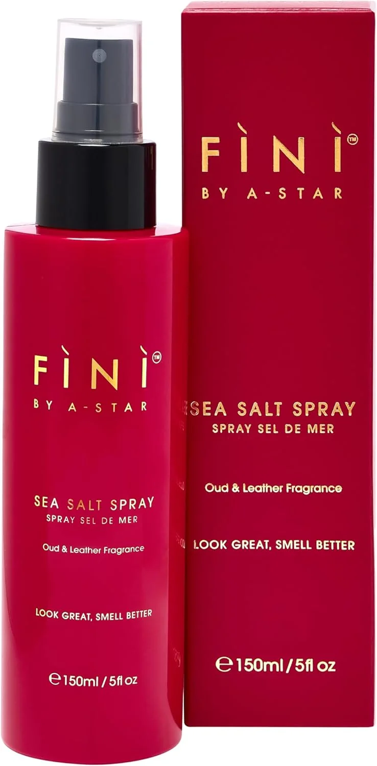 اسپری نمک دریایی فینی بای ای استار، حالت دهنده و بافت دهنده، ظاهر طبیعی، رایحه عود