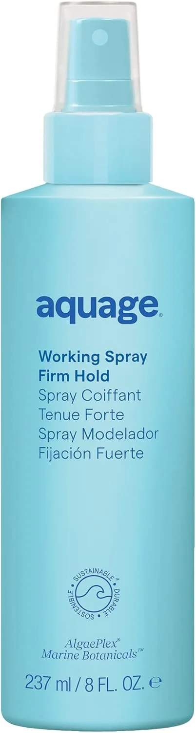 اسپری حالت دهنده مو آکواج، 236 میلی لیتر، اسپری موی غیرآئروسل با قدرت نگهدارندگی قوی و زمان خشک شدن مناسب، محصول حالت دهنده حرارتی که بافت ایجاد می کند و سطح نگهدارندگی را افزایش می دهد، 1 عدد.