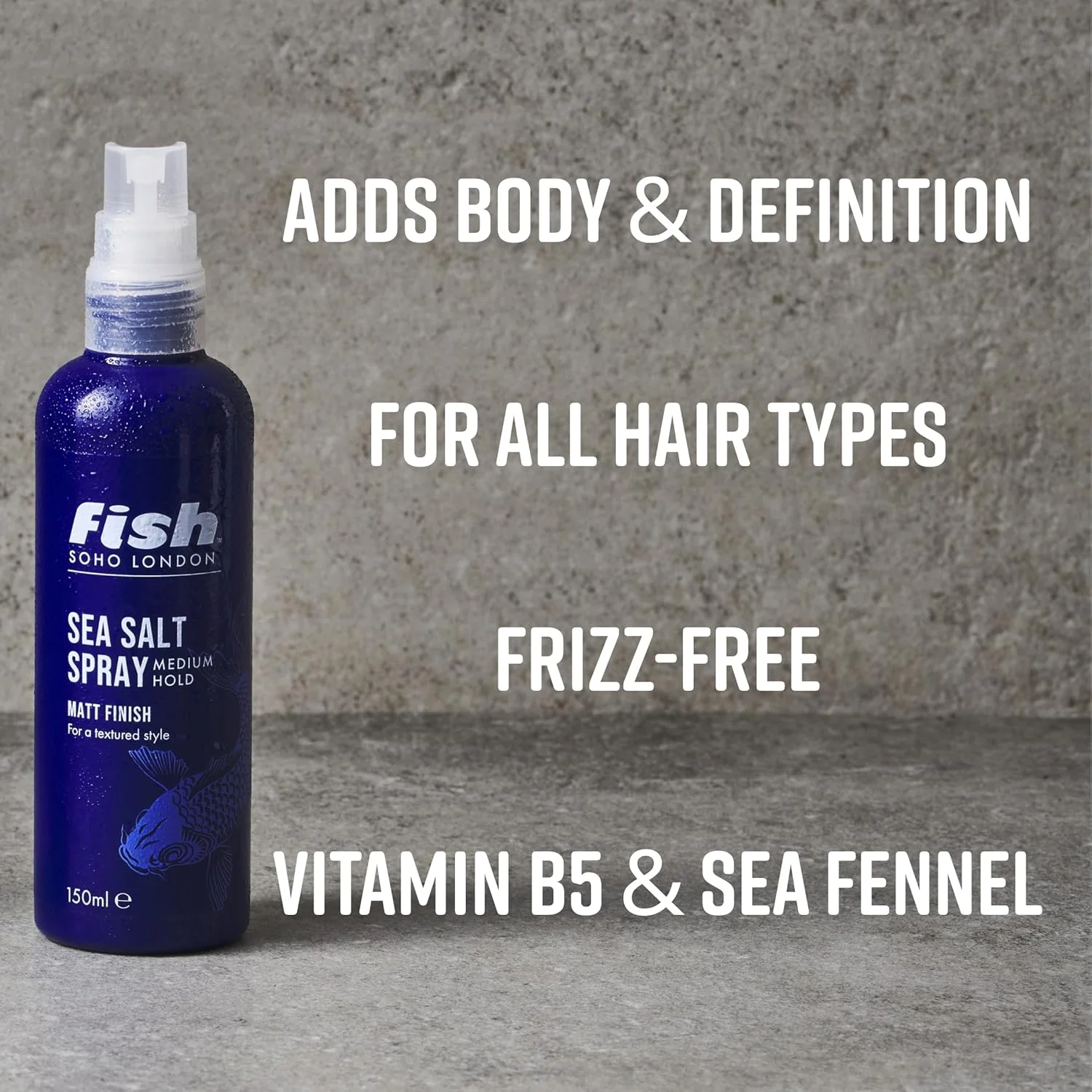 اسپری نمک دریایی فیش