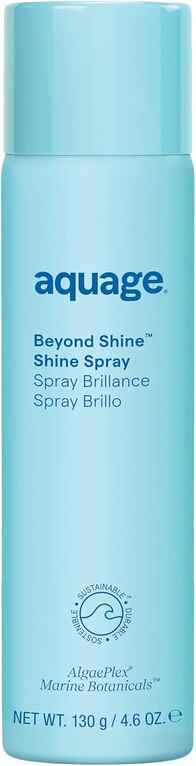 اسپری براق کننده و ابریشمی کننده مو آکواژ، ایجاد درخشش، محصول مناسب برای استفاده قبل از اتو مو، صاف کننده و نرم کننده بافت مجعد، 136 میلی لیتر