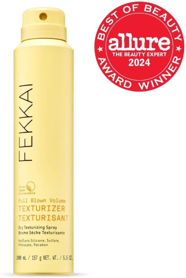 اسپری حجم دهنده و بافت دهنده مو Fekkai Full Blown Volume - حجم 147 میلی لیتر - اسپری بافت دهنده خشک - افزایش حجم و پرپشتی مو در تمام طول روز - با کیفیت سالنی، سازگار با EWG، وگان و بدون تست حیوانی