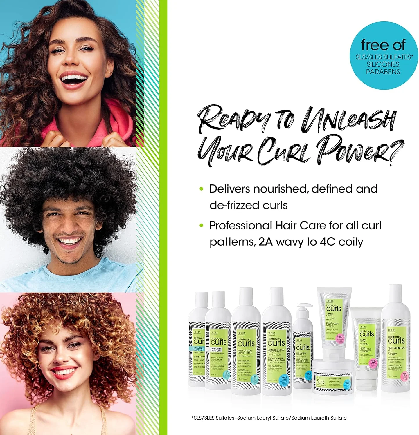 اسپری حالت دهنده موی فر آل ابوت کرلز | حالت دهی انعطاف پذیر و نرم | ضد وز | جلوگیری از رطوبت | مناسب انواع موهای فر | وگان و بدون تست حیوانی | بدون سولفات | 240 میلی لیتر