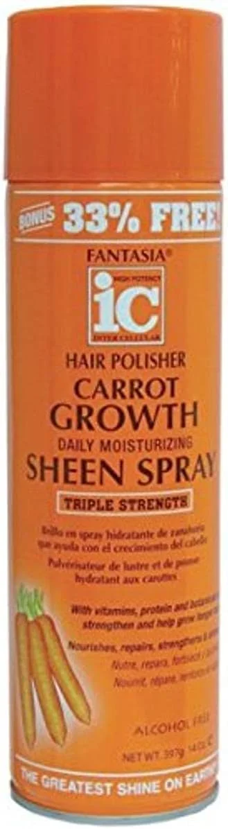 اسپری براق کننده و تقویت کننده مو هویج فانتازیا آی سی 414 میلی لیتر