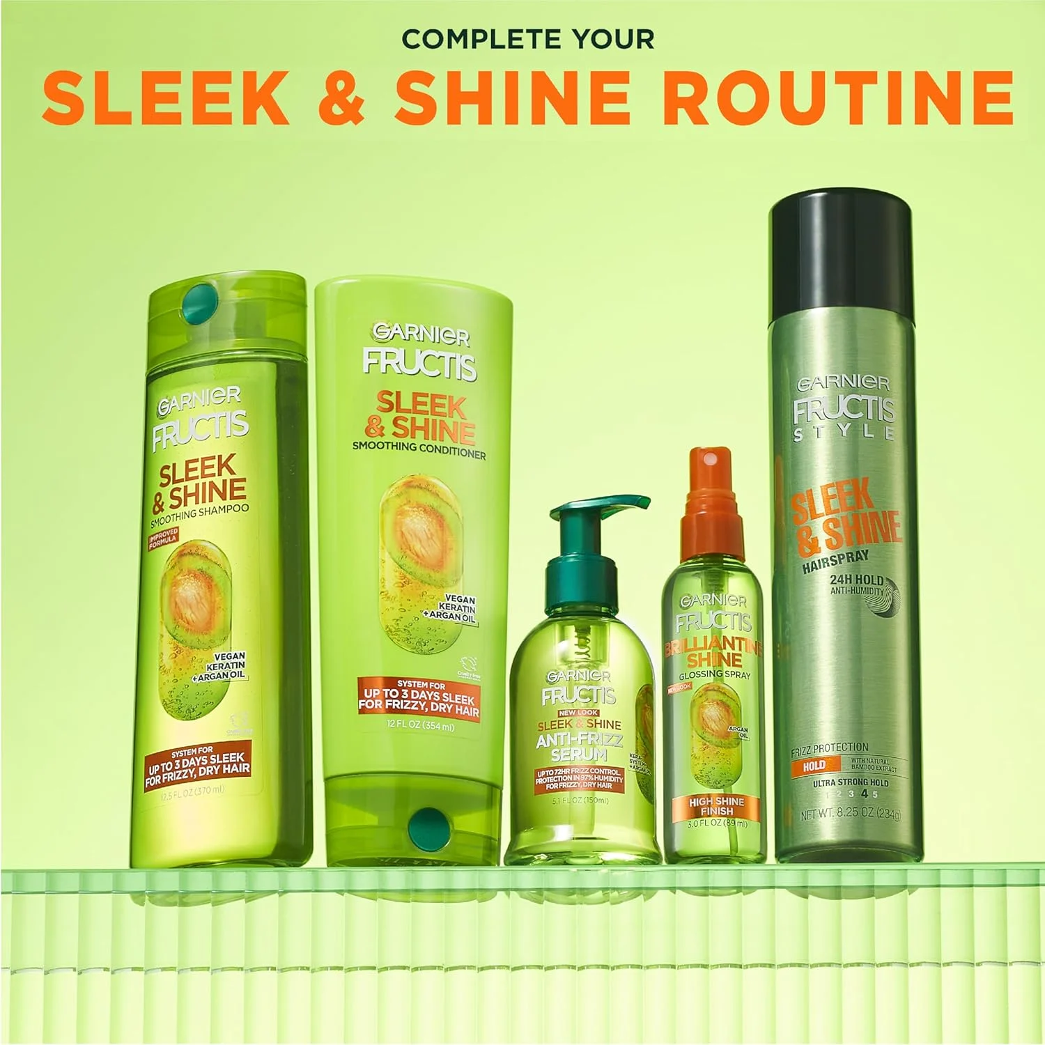 اسپری مو گارنیر فروکتیس استایل Sleek & Shine مناسب انواع مو، 245 میلی لیتر (بسته 3 عددی) (بسته بندی ممکن است متفاوت باشد) اسپری مو گارنیر فروکتیس استایل Sleek & Shine مناسب انواع مو، 245 میلی لیتر (بسته 3 عددی) (بسته بندی ممکن است متفاوت باشد)