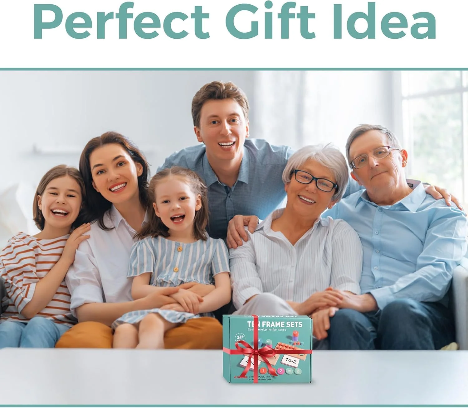 اسباب بازی آموزشی ریاضی SOOFAM - تخته چوبی شمارش میخ دار، مناسب 3+ سال، بازی آموزشی پیش دبستانی، بازی های مونته سوری، هدیه تولد برای دختر و پسر، کیت چوبی، اسباب بازی های آموزشی کودک نوپا، بازی آموزشی مهد کودک