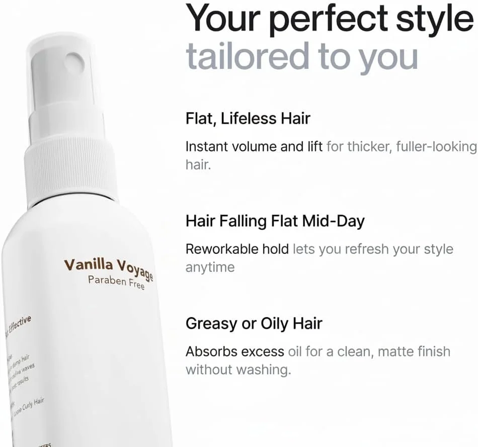 اسپری نمک دریایی هیمالیا KASTWAVE برای مو، اسپری بافت دهنده مو کاملا طبیعی، اسپری نمک حجم دهنده با 5 ماده تشکیل دهنده، موها را برای حالت ساحلی یا موج سواری لیفت و بافت می دهد، مناسب برای خانم ها و آقایان، 240 میلی لیتر