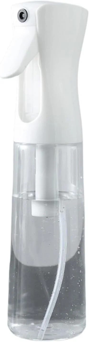 بطری اسپری پیوسته فشار قوی KAYNO با مه بسیار ظریف برای مرطوب کردن صورت و آرایش، حالت دادن به مو - جنس PP+PET، شفاف/سفید، 200ml/300ml/500ml بطری اسپری پیوسته فشار قوی KAYNO با مه بسیار ظریف برای مرطوب کردن صورت و آرایش، حالت دادن به مو - جنس PP+PET، شفاف/سفید، 200ml/300ml/500ml