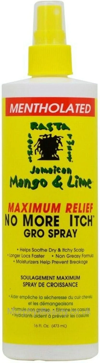 اسپری رشد مو انبه جامائیکایی بدون خارش، حداکثر، 16 اونس