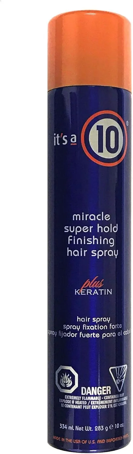 اسپری حالت دهنده فوق العاده قوی و معجزه آسای ایتس اِ 10 به همراه کراتین 283 گرم