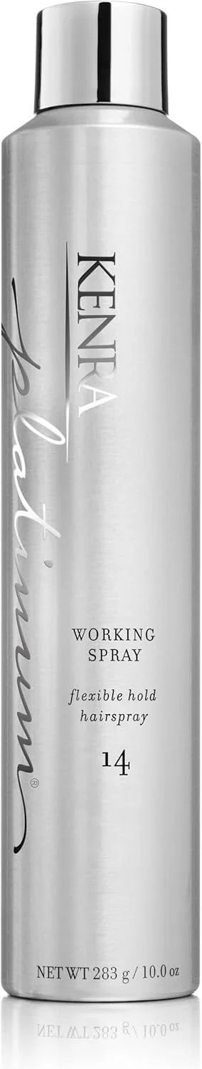 اسپری حالت دهنده مو کنرا پلاتینیوم شماره 14 | اسپری مو با نگهدارنده انعطاف پذیر | خشک شدن سریع، بدون چسبندگی | ایجاد کننده حجم و بافت | موها را با درخشش بدون وز باقی می گذارد | مناسب برای انواع مو | 283 گرم