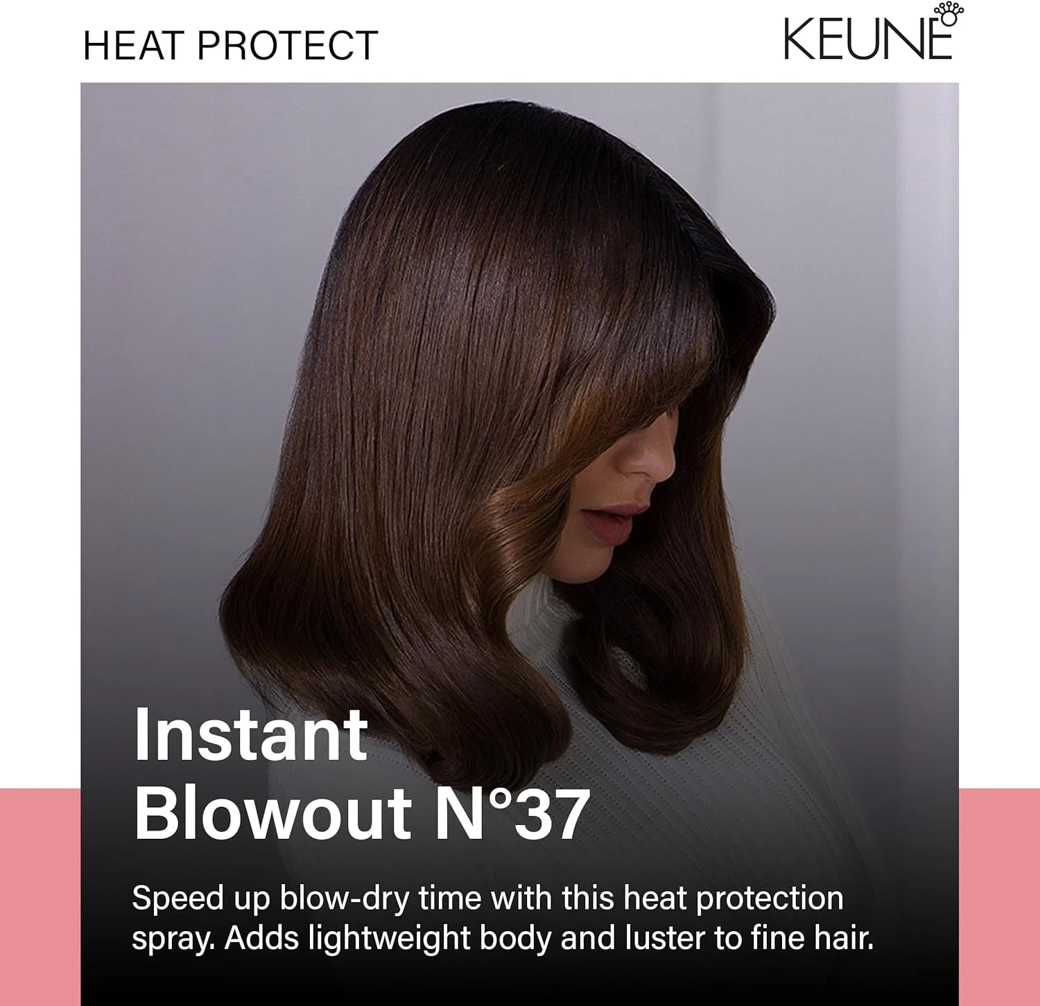 اسپری حالت دهنده فوری Keune Style، محافظ حرارت و افزایش دهنده سرعت خشک کردن مو برای انواع مو، 200 میلی لیتر